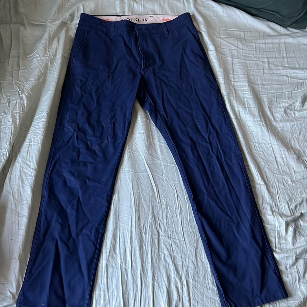 Dockers - 33/32 - Ultimate Chino - Straight Fit - Blue